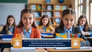 Опис професійних компетентностей учителя